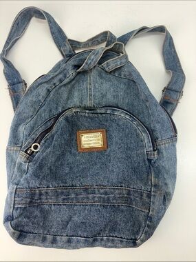 Shane Collection International Denim Backpack